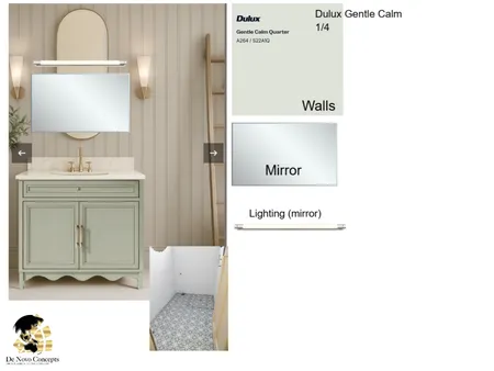 Hewitt bathroom Interior Design Mood Board by De Novo Concepts on Style Sourcebook