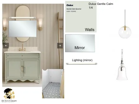 Hewitt bathroom Interior Design Mood Board by De Novo Concepts on Style Sourcebook