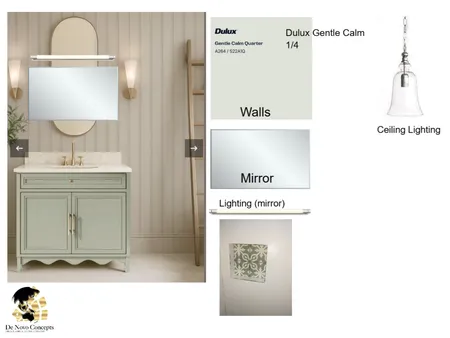 Hewitt bathroom Interior Design Mood Board by De Novo Concepts on Style Sourcebook