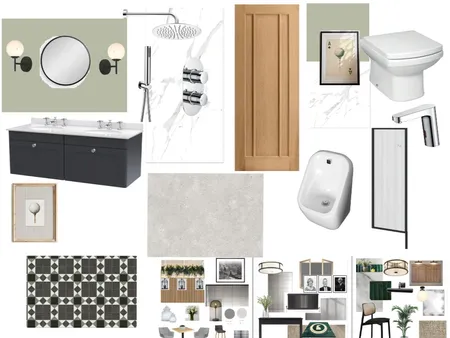 RGC Lower Floor Mens Toilets/Showers Interior Design Mood Board by HelenOg73 on Style Sourcebook