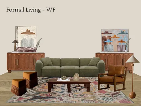 Formal Living - WF - rug3 Interior Design Mood Board by Kesha Bull Design