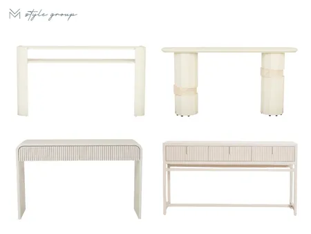 Entry - Console Tables Interior Design Mood Board by The VM Style Group