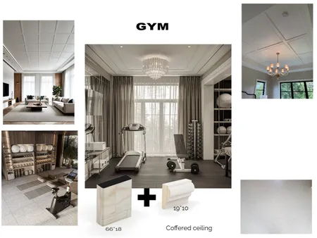 21 Kylie Ave-gym Interior Design Mood Board by Cecilia_