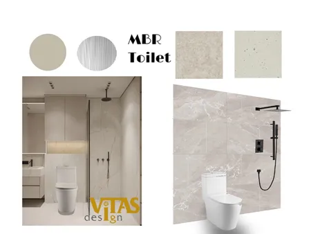 Toilet moodboard Interior Design Mood Board by Idoben