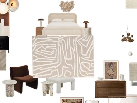 Bedroom Interior Design Mood Board by vaidachod@gmail.com on Style Sourcebook