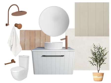 Will&Chrissie Bathroom Interior Design Mood Board by Nardia