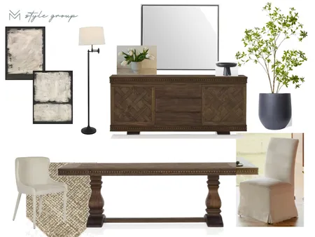 Formal Dining - Option 3 Interior Design Mood Board by The VM Style Group on Style Sourcebook