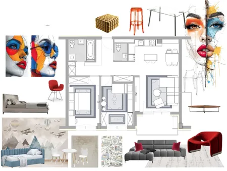 Sema A i B Interior Design Mood Board by ValentinaVanja on Style Sourcebook