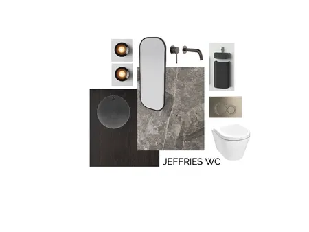 JEFFRIES WC Interior Design Mood Board by Dimension Building on Style Sourcebook