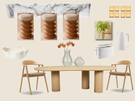 Kitchen and Dining Interior Design Mood Board by Bianco Studio on Style Sourcebook