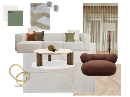 Module 9 - Living Room Interior Design Mood Board by AugustoR on Style Sourcebook