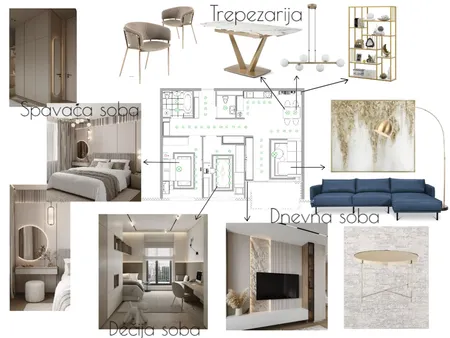 Diplomski 2 Interior Design Mood Board by katarina.fenje on Style Sourcebook