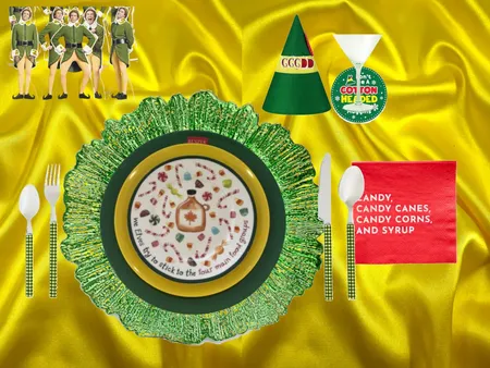 Elf Table Setting Interior Design Mood Board by dl2407 on Style Sourcebook