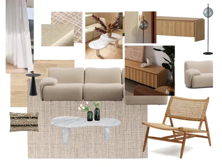 Living Room Interior Design Mood Board by Studio Thicia Luiza on Style Sourcebook
