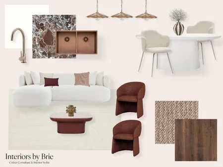 Burgundy Interior Design Mood Board by Interiors by Brie on Style Sourcebook