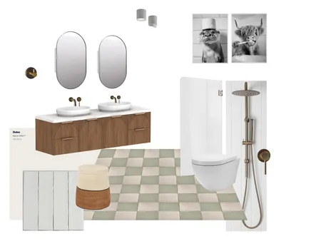 Module 9 - Bathroom Interior Design Mood Board by AugustoR on Style Sourcebook