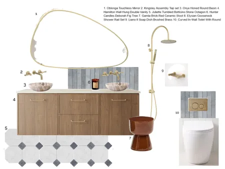 S&B Ensuite Interior Design Mood Board by SamanthaEberhart on Style Sourcebook