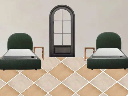 Mediterranean Twin Room - In Progress Interior Design Mood Board by tylerpoletti on Style Sourcebook