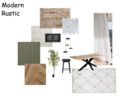 Rustic Modernist Kitchen Interior Design Mood Board by MelBoyd31 on Style Sourcebook