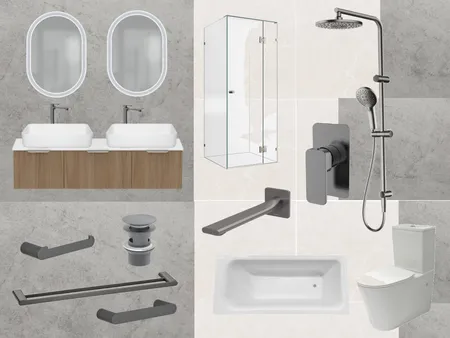 Bathroom Moodboard Interior Design Mood Board by mejaa86 on Style Sourcebook