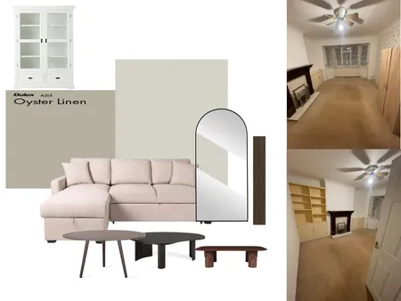 First flat living room Interior Design Mood Board by Kushy on Style Sourcebook