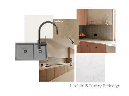 Kitchen & Pantry Redesign - Wood Finish Interior Design Mood Board by dorothyalafi on Style Sourcebook