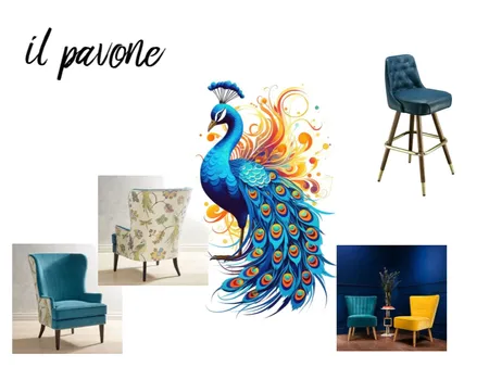 peacock Interior Design Mood Board by Decoel on Style Sourcebook