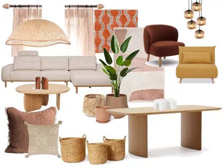 “Bohemian Pulse.” Interior Design Mood Board by Katia.angeles on Style Sourcebook