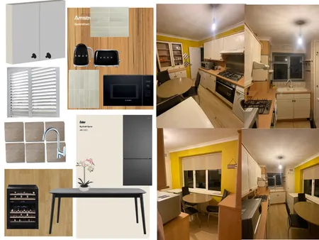 First flat Kitchen Interior Design Mood Board by Kushy on Style Sourcebook