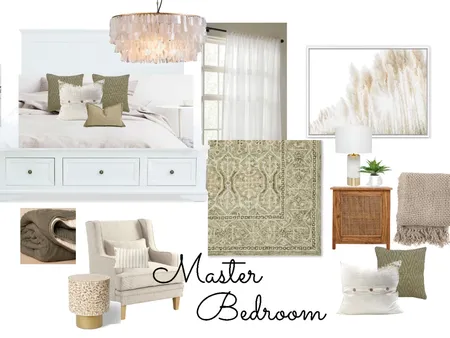 Deearnah Master Bedroom II Interior Design Mood Board by Loom+Tusk Interiors on Style Sourcebook
