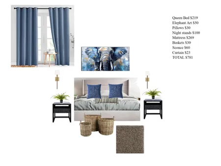 Bedroom 2 Interior Design Mood Board by Opulent Homes on Style Sourcebook