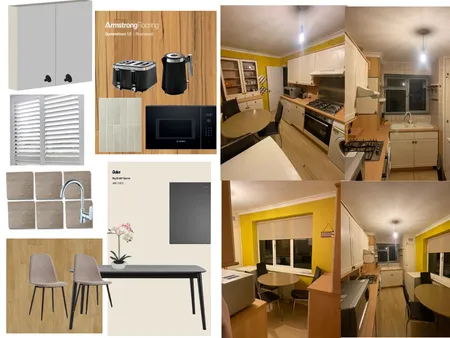 First flat Kitchen Interior Design Mood Board by Kushy on Style Sourcebook