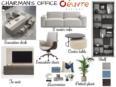 chairmans office Interior Design Mood Board by kehindeh052@gmail.com on Style Sourcebook