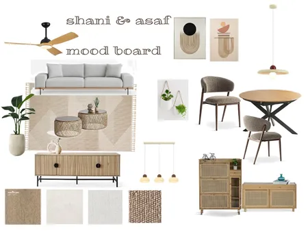 shani & asaf Interior Design Mood Board by netaleesteph