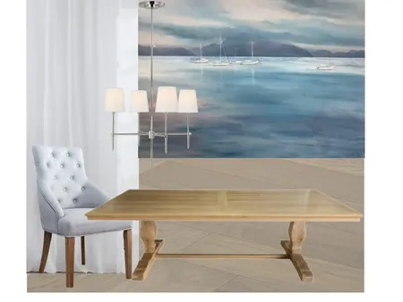 Beautiful Blues Concept - Dining Room Interior Design Mood Board by botany75 on Style Sourcebook