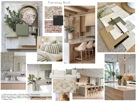 Fairway Blvd Interior Design Mood Board by TMR on Style Sourcebook