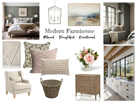 Modern Farmhouse Interior Design Mood Board by Chelstar93 on Style Sourcebook