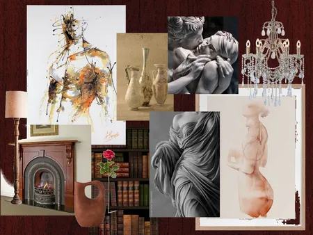 Classic Sensual Interior Design Mood Board by Stephanie Christel on Style Sourcebook