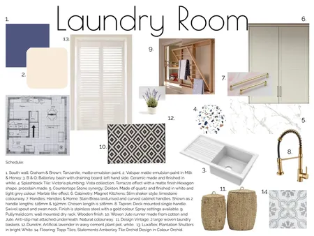 Laundry (IDI A.9) Interior Design Mood Board by Maisie_Cupid on Style Sourcebook
