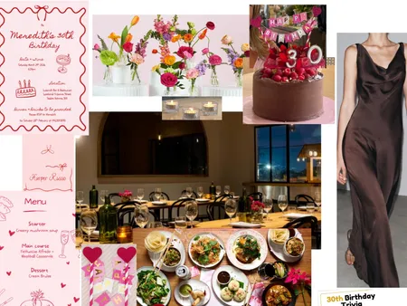 30th  Birthday Vibe Interior Design Mood Board by meredithkselman@gmail.com on Style Sourcebook