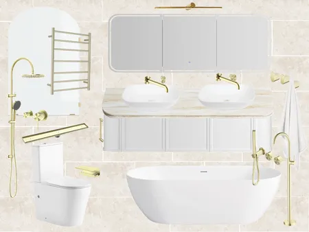 Ensuite - Version 2 Otti Interior Design Mood Board by Velda on Style Sourcebook