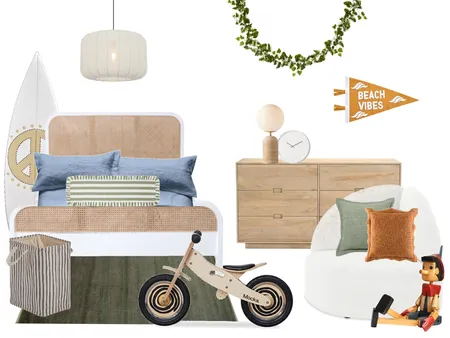 Beach Boys Bedroom Interior Design Mood Board by Meticulous spaces on Style Sourcebook