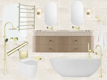 Ensuite - Version 1 x2 - ADP v2 Interior Design Mood Board by Velda on Style Sourcebook