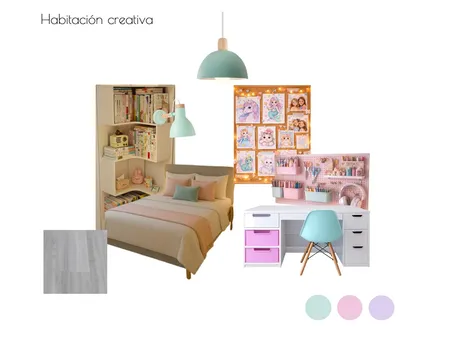 Habitación creativa Interior Design Mood Board by Romicorty on Style Sourcebook
