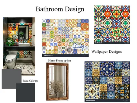 bathroom Parrerinha Interior Design Mood Board by DECOR wALLPAPERS AND INTERIORS on Style Sourcebook