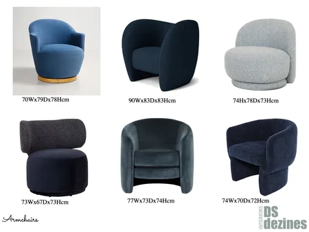Chat Armchairs Interior Design Mood Board by DSdezines Interiors on Style Sourcebook