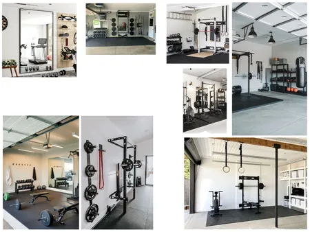 Home Gym (Storage Room) Interior Design Mood Board by childishgohmbino on Style Sourcebook