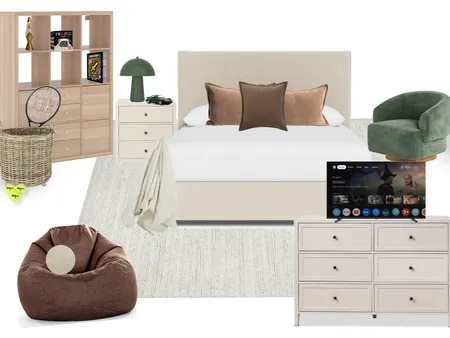 Dane's room Interior Design Mood Board by State of Design on Style Sourcebook