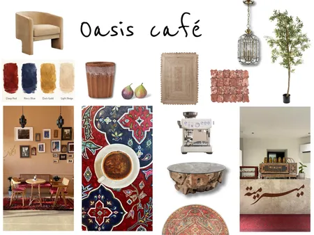 Oasis Café Interior Design Mood Board by sarahchristy on Style Sourcebook