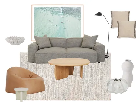 Coastal Modern Interior Design Mood Board by Gorana on Style Sourcebook